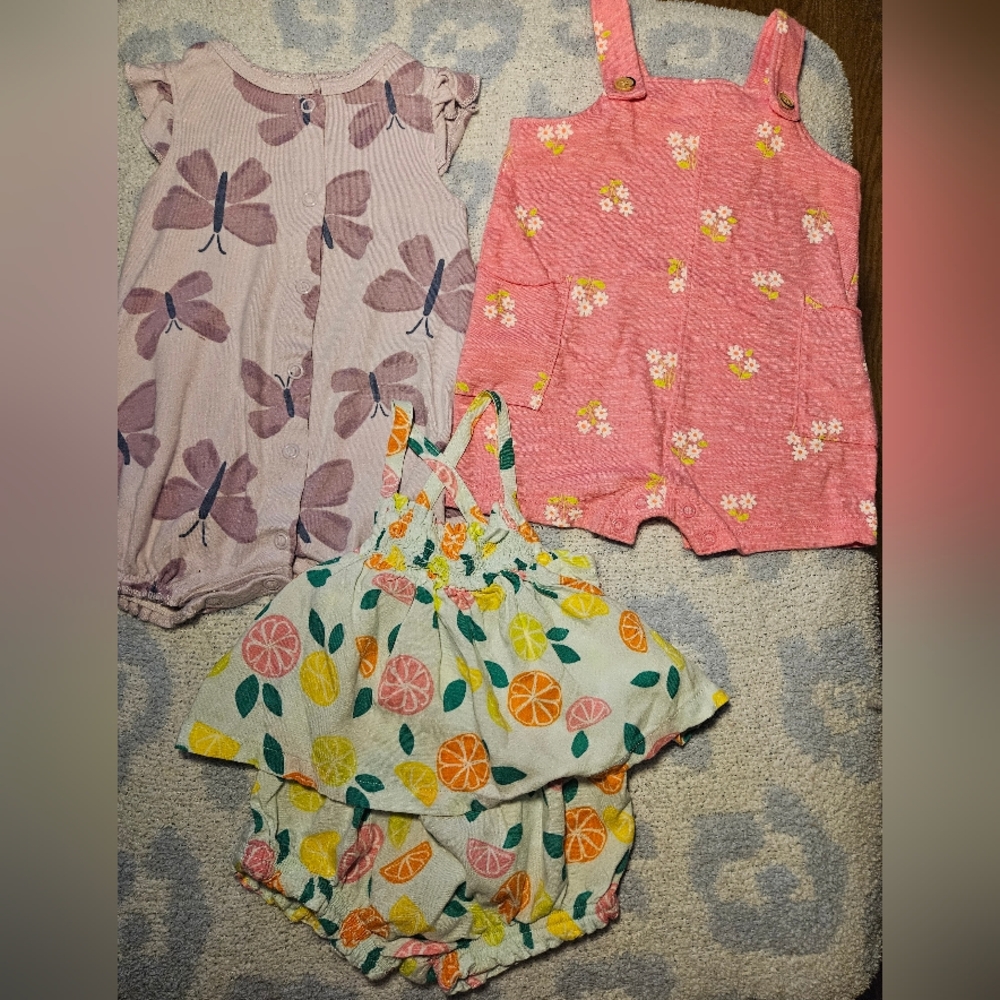 Cat & Jack Pink Baby Outfit